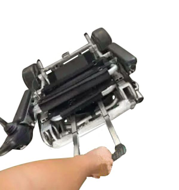 Electric Wheelchair Pull Rod for Air Hawk آير هوك كرسي متحرك كهربائي خفيف الوزن وقابل للطي