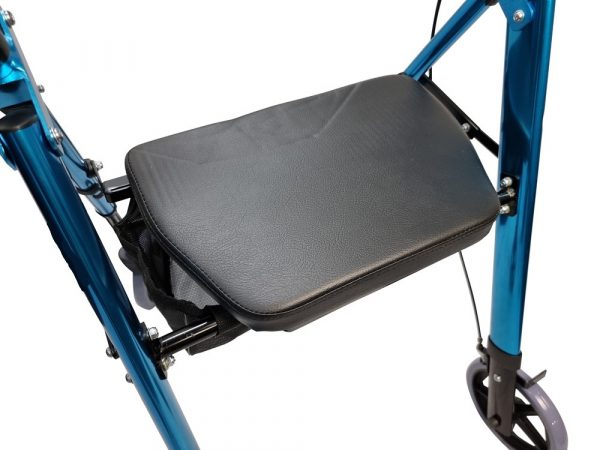 Foldable Aluminium Four Wheel Rollator Frame-6 Foldable Aluminium Four Wheel Rollator Frame