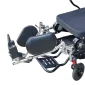 Foldable Electric Wheelchair with Leg Rest Support