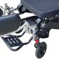 Foldable Electric Wheelchair with Leg Rest Support