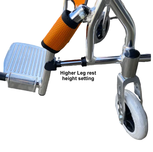 Lightweight Wheelchair with Foldable Backrest and Attendant Handbrakes-7 Lightweight Wheelchair with Foldable Backrest and Attendant Handbrakes-7