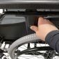 Manual Wheelchair With Adjustable Leg Support