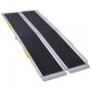 Light-weight and Portable Aluminium Ramp Wheelchair