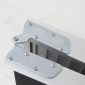 Light-weight and Portable Aluminium Ramp Wheelchair
