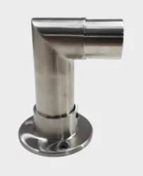 2X Elbow Rail Wall with Floor Mounted Connector Joint-3 2X Elbow Rail Wall with Floor Mounted Connector Joint