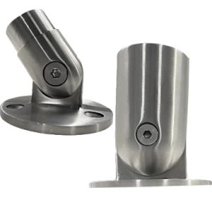 2X Stainless Steel Flexible Handrail Wall