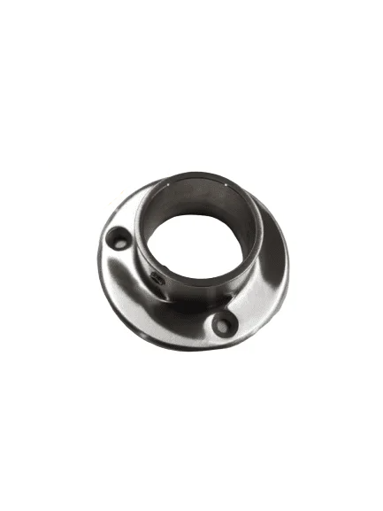 2x Flange Base Plate Stainless Steel-1 2x Flange Base Plate Stainless Steel