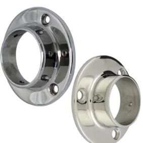 2x Flange Base Plate Stainless Steel