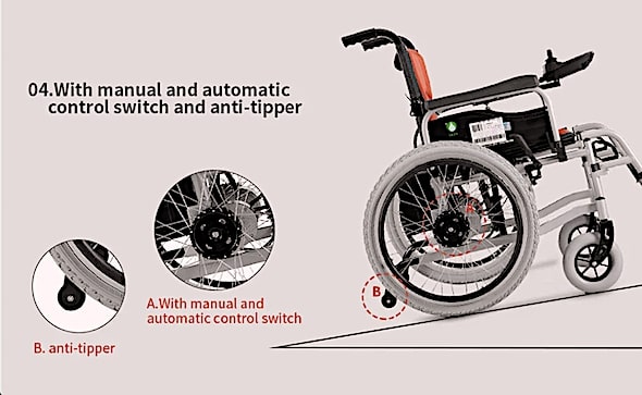 Manual Self Propelled Electric Wheelchair-ROBUST-9 Manual Self Propelled Electric Wheelchair-ROBUST