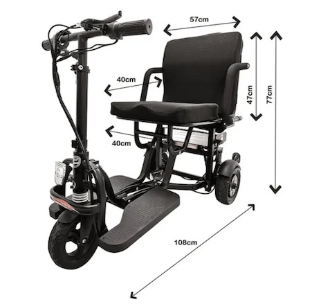 Portable and Foldable Aluminium E-Scooter-4 Portable and Foldable Aluminium E-Scooter