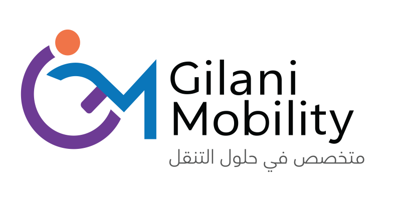Gilani Mobility Logo Arabic