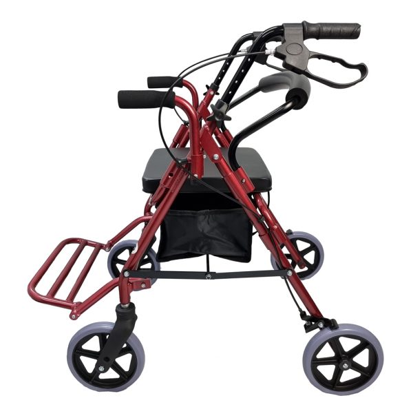 Foldable Rollator and Aluminium Walking Frame-1 Foldable Rollator and Aluminium Walking Frame