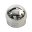 2X Round Cap Stainless Steel Handrail Fitting