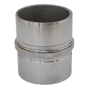 2X Stainless Steel Balustrade Connector Tube-1 2X Stainless Steel Balustrade Connector Tube