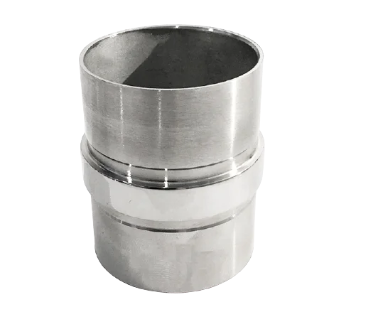 2X Stainless Steel Balustrade Connector Tube-2 2X Stainless Steel Balustrade Connector Tube