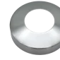 2X Stainless Steel Handrail Balustrade Base Cover