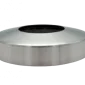 2X Stainless Steel Handrail Balustrade Base Cover