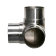 2X “Y” Shape Stainless Steel Rail Connector