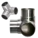 2X “Y” Shape Stainless Steel Rail Connector