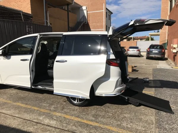 Honda Odyssey Second Row Car Conversion Fully Automatic Access Ramp-5 Honda Odyssey Second Row Car Conversion Fully Automatic Access Ramp