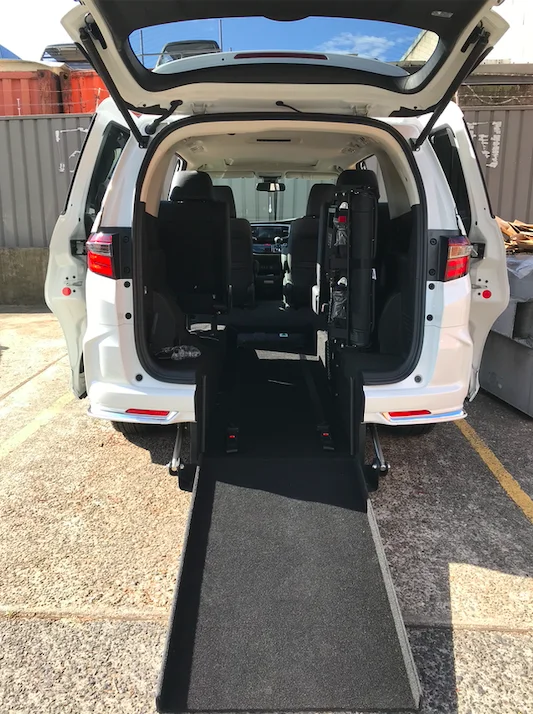 Honda Odyssey Second Row Car Conversion Fully Automatic Access Ramp-9 Honda Odyssey Second Row Car Conversion Fully Automatic Access Ramp