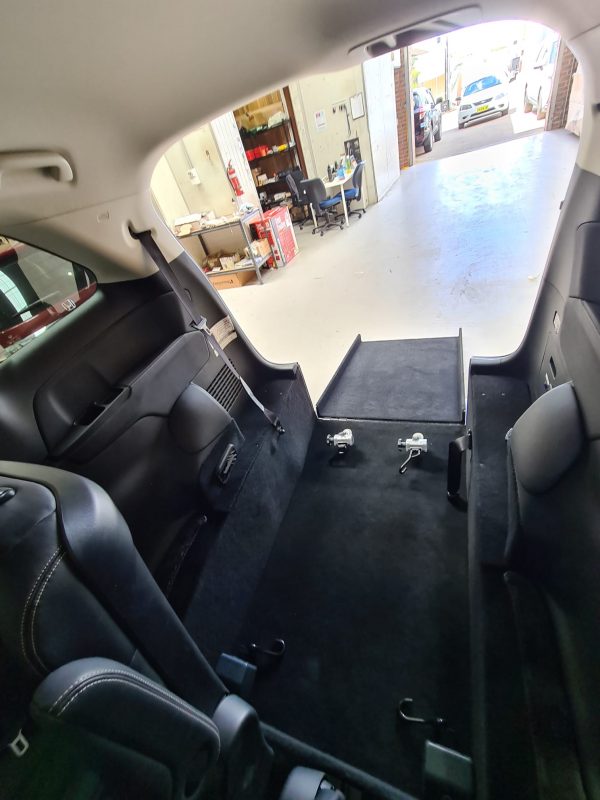 Honda Odyssey Third Row Rear Wheelchair Mobility Access Car Conversion-4 Honda Odyssey Third Row Rear Wheelchair Mobility Access Car Conversion