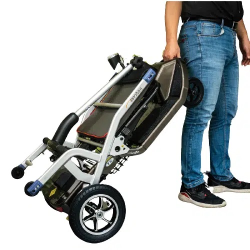 Lightweight And Foldable 4 Wheel Electric Scooter-1 Lightweight And Foldable 4 Wheel Electric Scooter