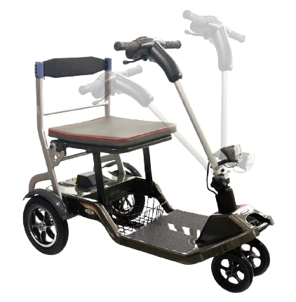 Lightweight And Foldable 4 Wheel Electric Scooter-LITERIDER-9 Lightweight And Foldable 4 Wheel Electric Scooter-LITERIDER-9