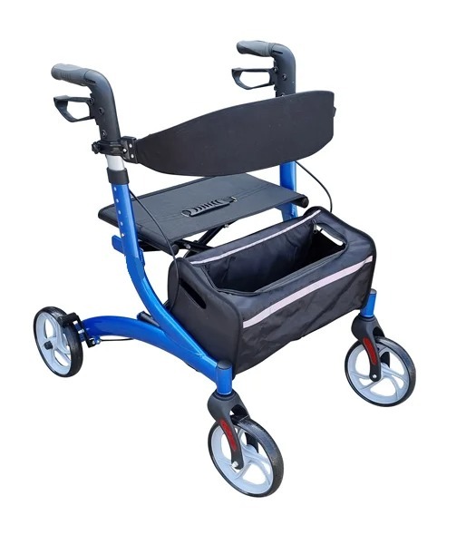 Lightweight Aluminium 4-Wheel Rollator-1 Lightweight Aluminium 4-Wheel Rollator