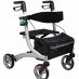 Lightweight Aluminium 4-Wheel Rollator-10