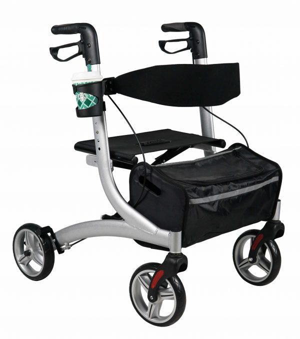 Lightweight Aluminium 4-Wheel Rollator-10 Lightweight Aluminium 4-Wheel Rollator-10