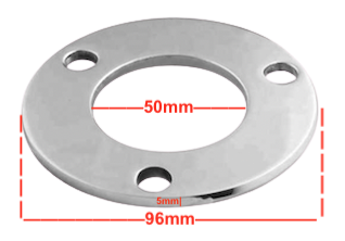 2X Pipe Base Plate with Floor Mounted-4 2X Pipe Base Plate with Floor Mounted-4