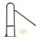Height Adjustable And Stainless Steel Toilet Grab Rail-4