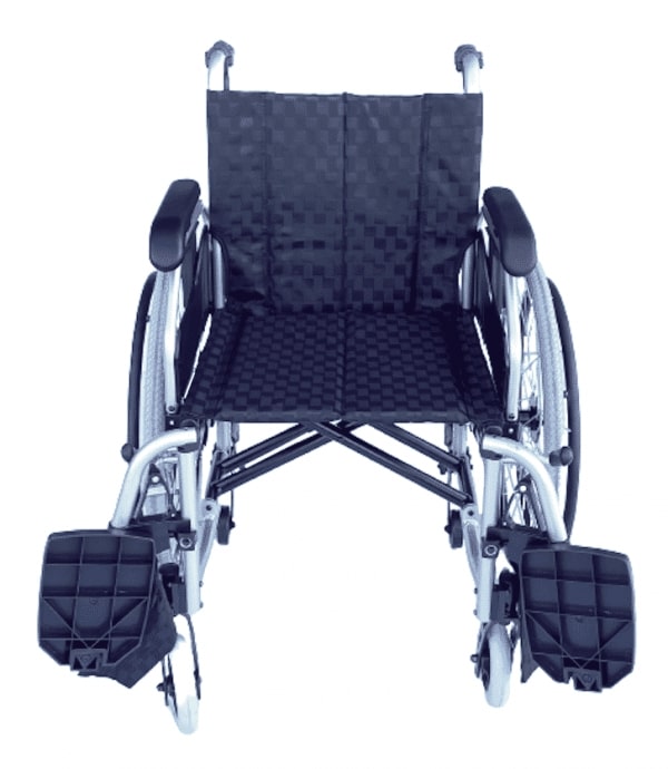 Manual Push Wheelchair With Anti Flat Wheels-1 Manual Push Wheelchair With Anti Flat Wheels
