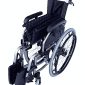 Manual Push Wheelchair With Anti Flat Wheels