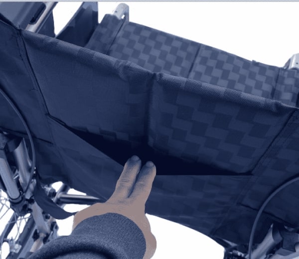 Manual Push Wheelchair With Anti Flat Wheels-3 Manual Push Wheelchair With Anti Flat Wheels