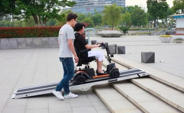 Wheel Chair Access Ramp with Lightweight and Portable Features-3 Wheel Chair Access Ramp with Lightweight and Portable Features