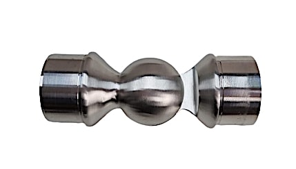 2X Elbow Round Tube Connector Stainless Steel 2X Elbow Round Tube Connector Stainless Steel