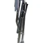 Height Adjustable Commode Chair With Foldable Option