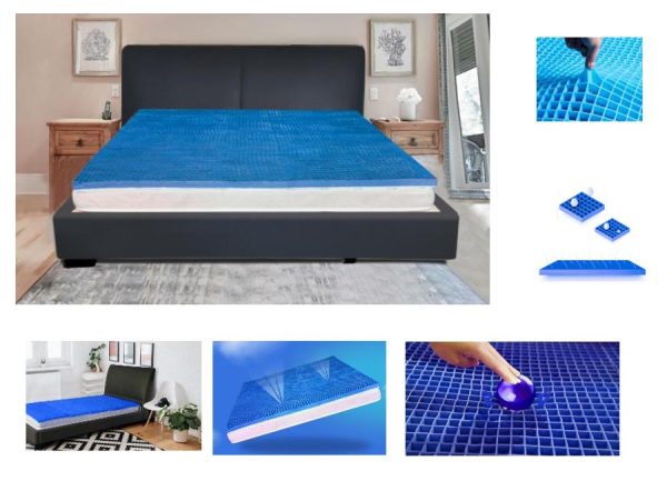 Supportive And Protective Gel Mattress Pad Cushion-1 Supportive And Protective Gel Mattress Pad Cushion