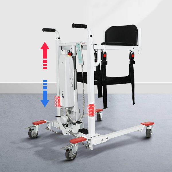 Foldable And Electric Waterproof Transfer Commode Chair-iMOVE ADVANCE-14 Foldable And Electric Waterproof Transfer Commode Chair-iMOVE ADVANCE-14
