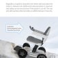Electric And Auto-Foldable Wheelchair Scooter with Smart App
