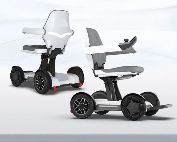 Electric And Auto-Foldable Wheelchair Scooter with Smart App-SmartWheels-12 كرسي متحرك كهربائي لجميع التضاريس سمارت ويلز