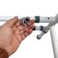 Foldable And Height Adjustable Over-Toilet