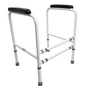 Foldable And Height Adjustable Over-Toilet