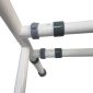 Foldable And Height Adjustable Over-Toilet