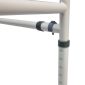 Foldable And Height Adjustable Over-Toilet