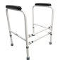 Foldable And Height Adjustable Over-Toilet