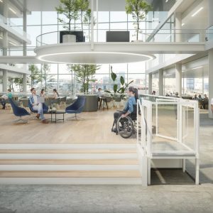 منصة رفع الكراسي المتحركة Easylift من LiftUP
