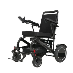 كرسي متحرك من ألياف الكربون (Carbon Fiber) خفيف الوزن وقابل للطي.